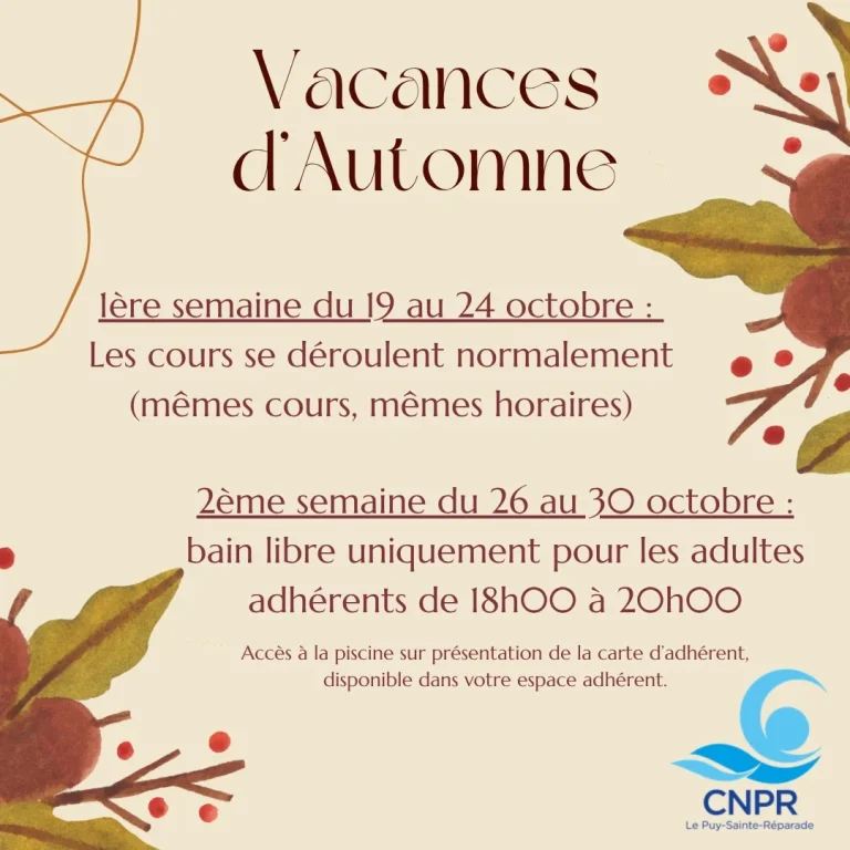 Publication Instagram du 7 octobre 2026